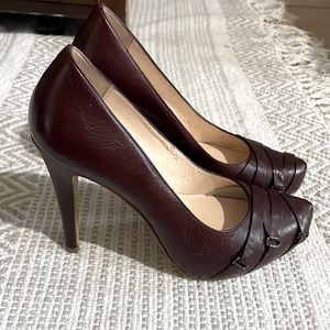 Heels brown